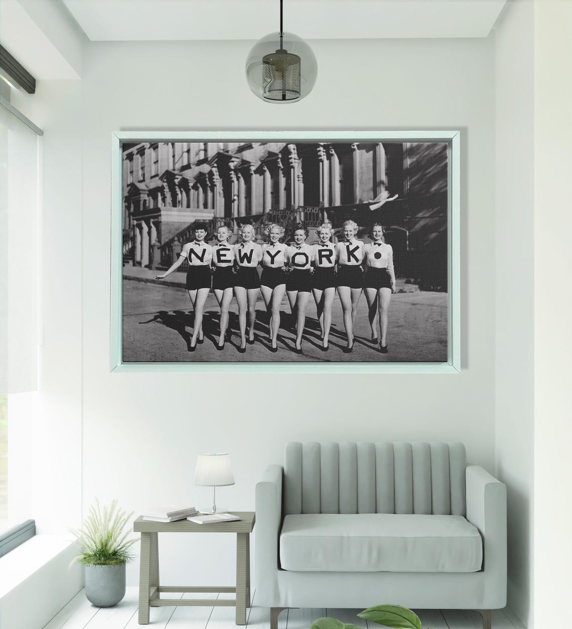 New York Dancers, Retro Style City Decor Poster - Image 3