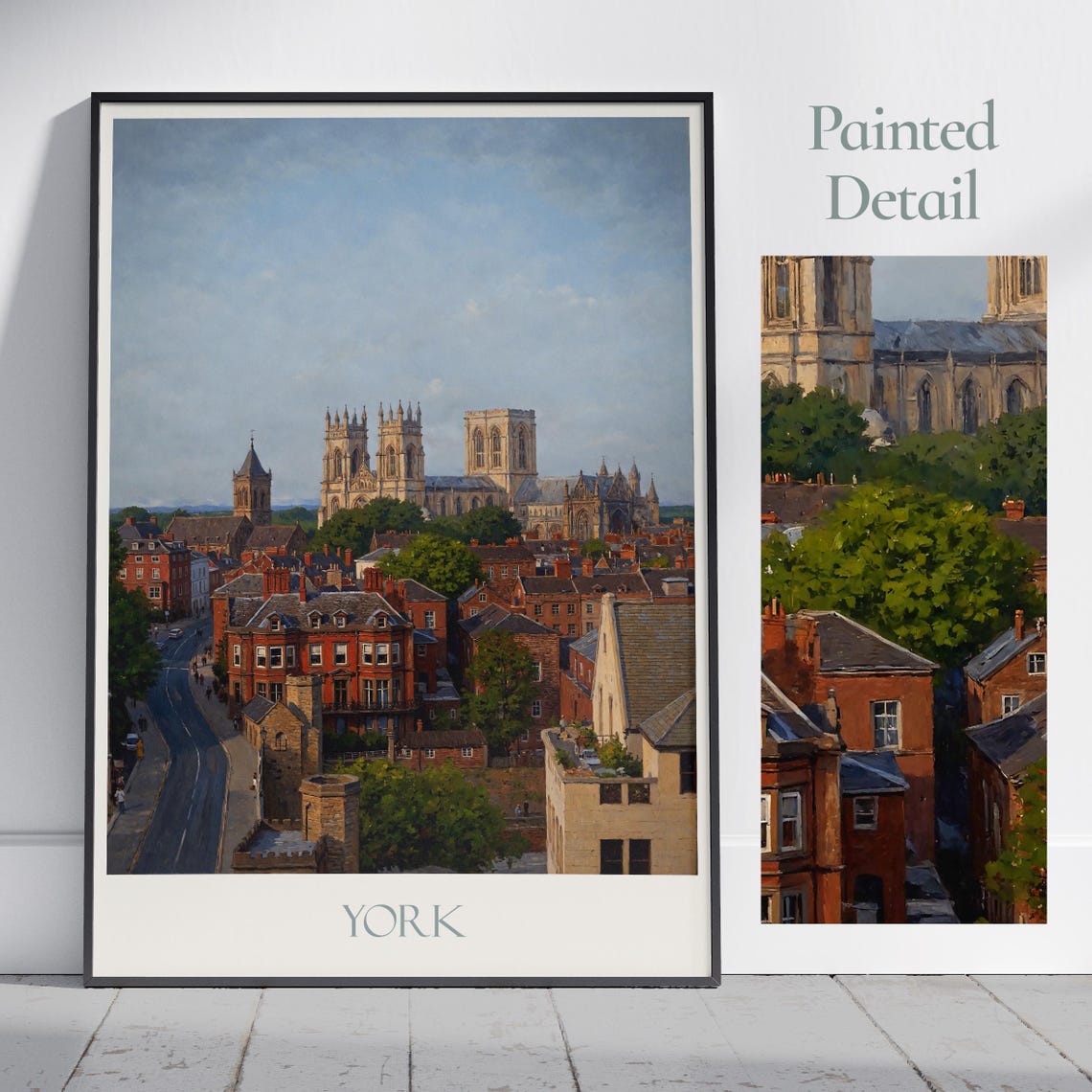 York Travel Print York Minster Poster Travel Wall Art Home Decor Gift Personalized Framed