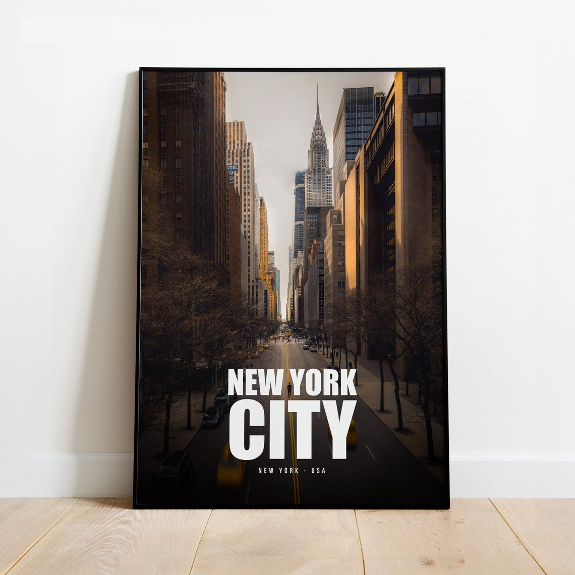 New York City Poster Print Wall Art Travel