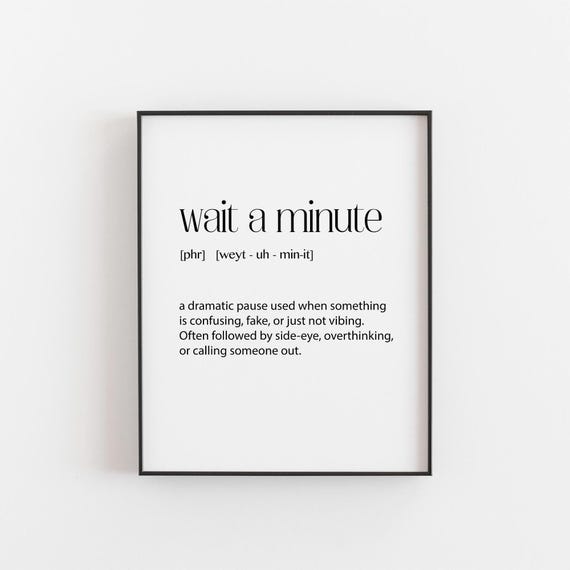Funny Teen Girl Wall Art, Sassy Quote Poster