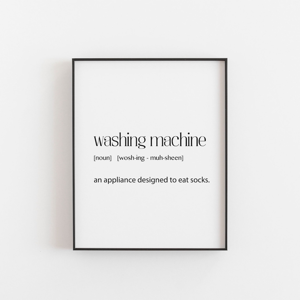 Laundry Room Decor Utility Kitchen Wall Art Print