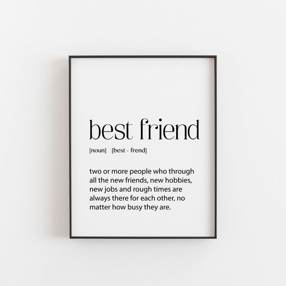 Best Friend Gift Definition, Birthday Christmas Gift