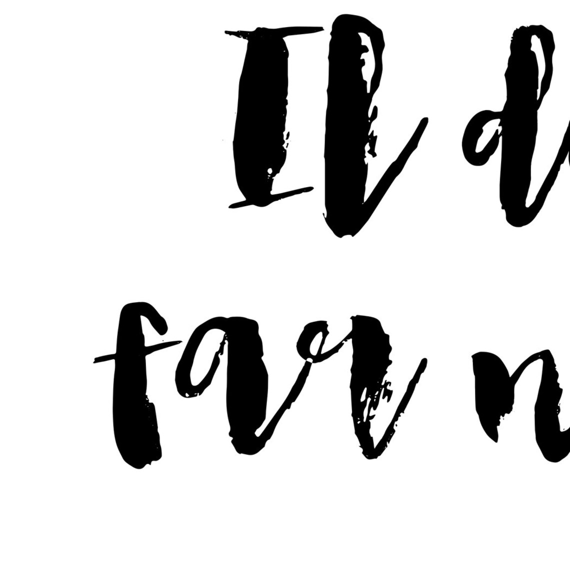 Il Dolce Far Niente Italian Quote Brush Script Minimalist Wall Art Poster - Image 4