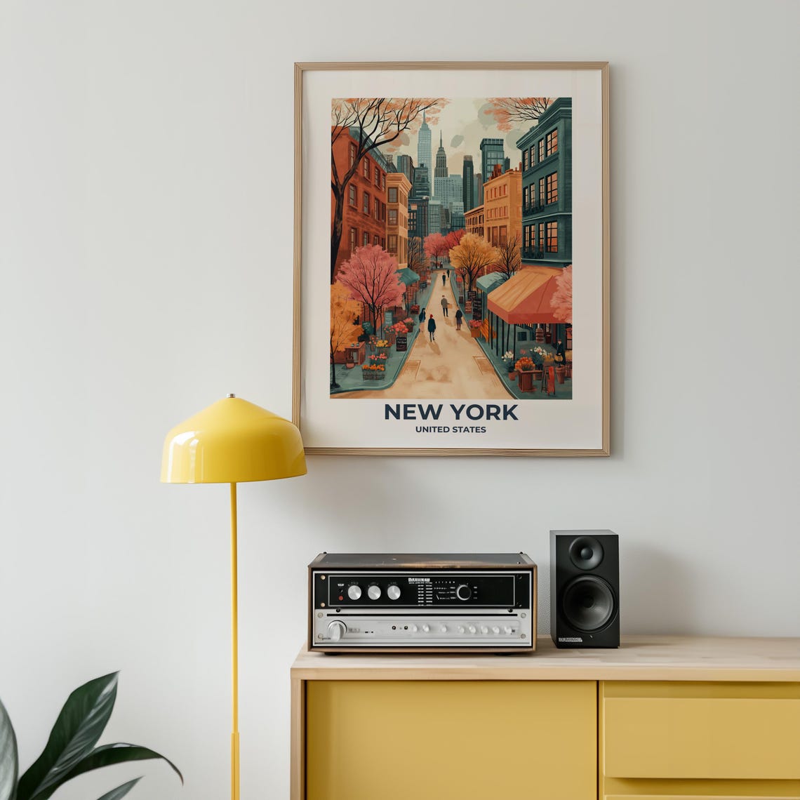 New York Travel Poster New York Poster New York Travel Print New York City Print Travel Print Travel Poster New York Wall Decor 013 - Image 5