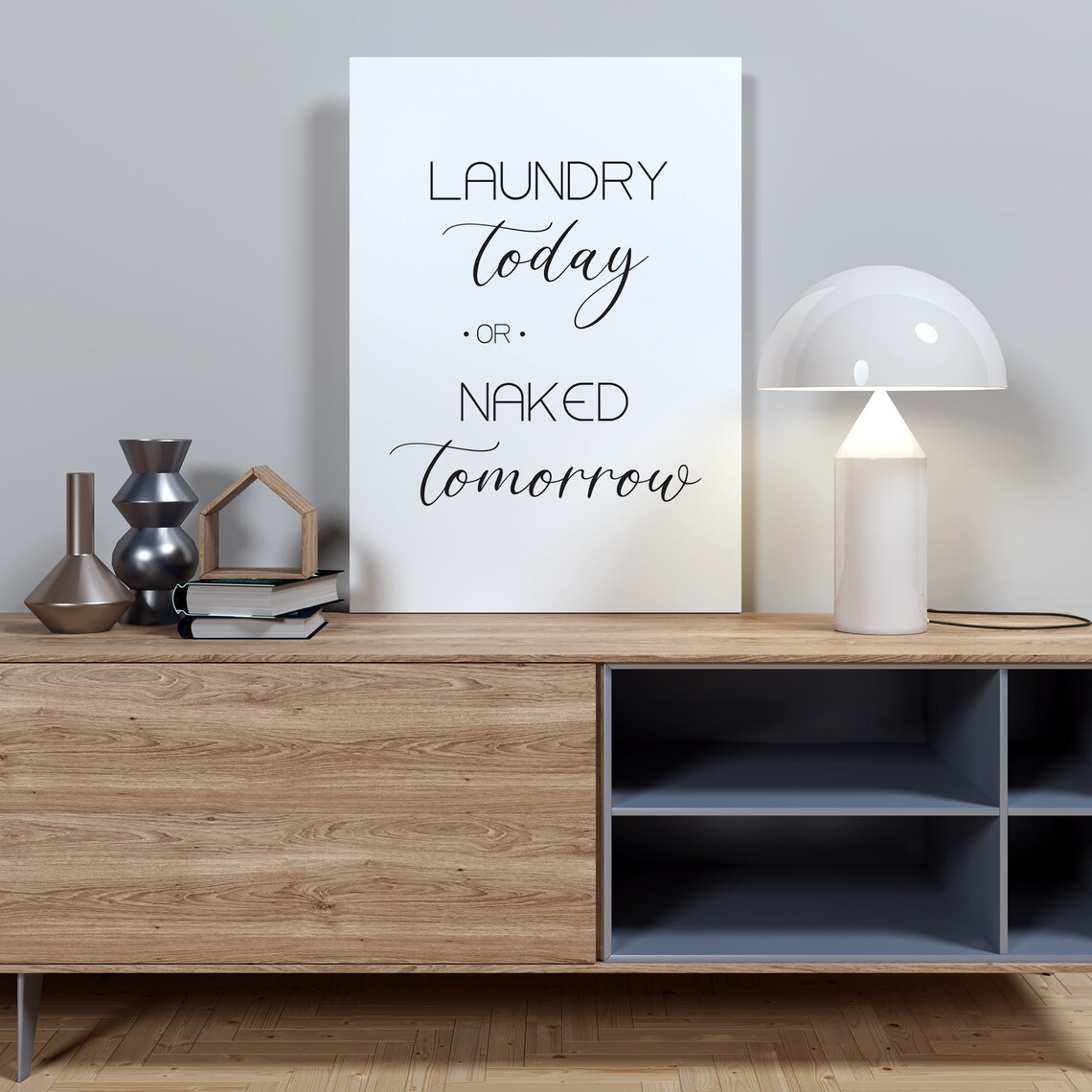 Laundry Sign, Laundry Wall Decor Art Print - Image 2
