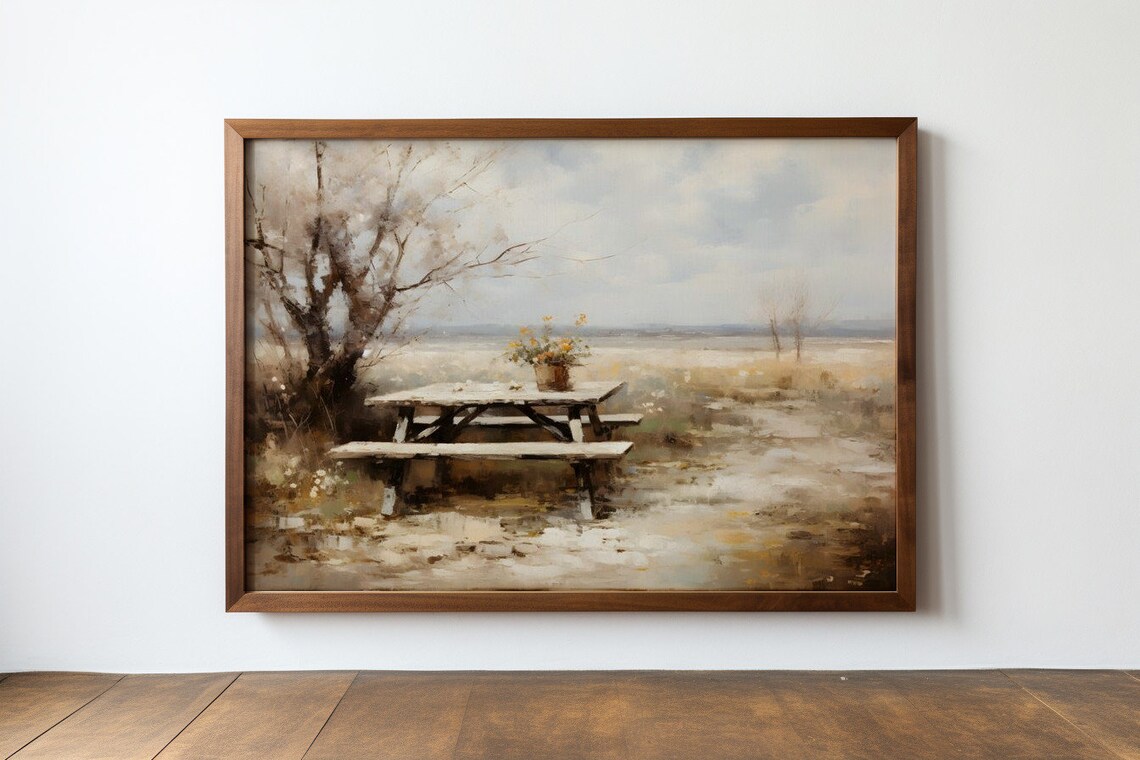 Solace In The Waning Season, Rustic Vignette - Image 2
