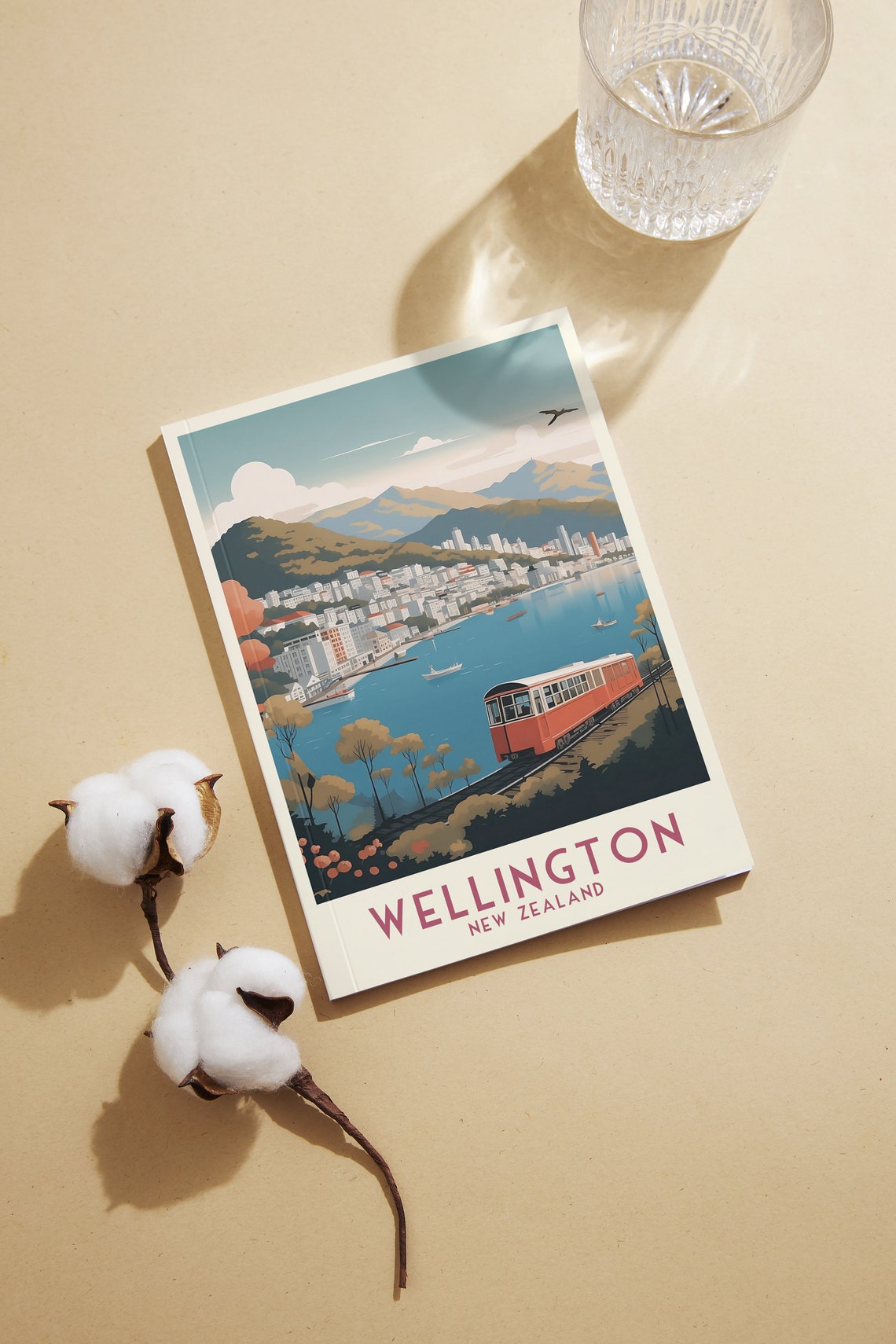 Wellington Travel Print New Zealand Print New Zealand Wall Art Home Decor Wedding Gift Birthday Gift Print Poster Downloads - Image 2