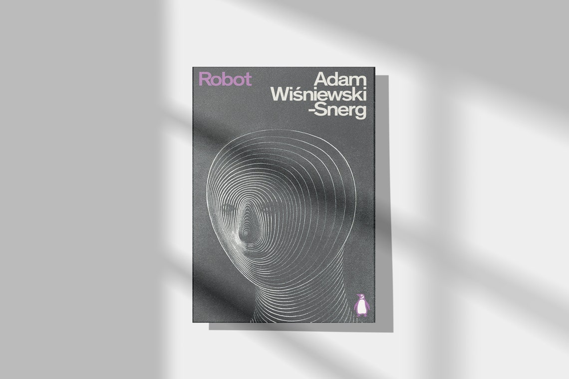 Book Cover Art Print Book Cover Poster Robot Adam Wisniewski Snerg Print Art Print Book Cover Poster Book Cover Vintage Book Cover Art - Image 2