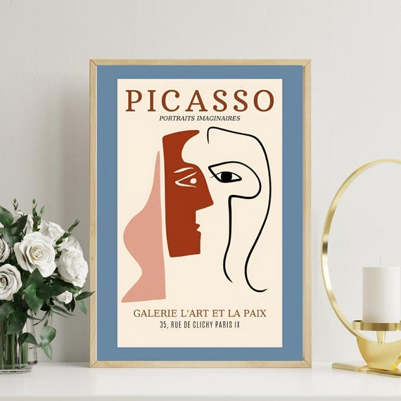 Picasso Wall Art Picasso Frame Art