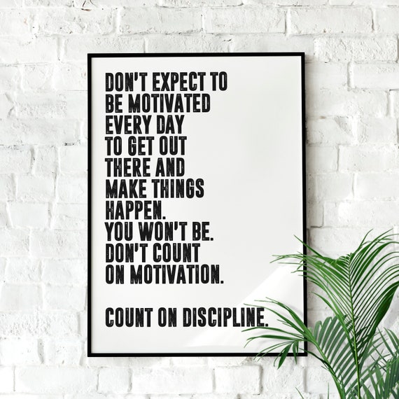 Jocko Willink Extreme Ownership Motivation Poster