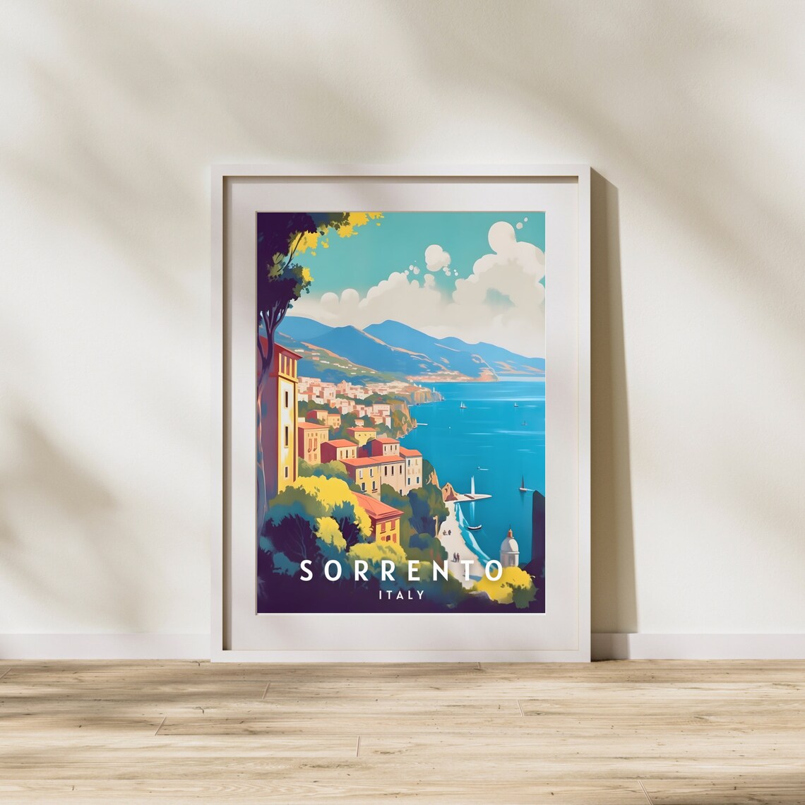 Sorrento Travel Poster, Italy Travel Art Print - Image 2