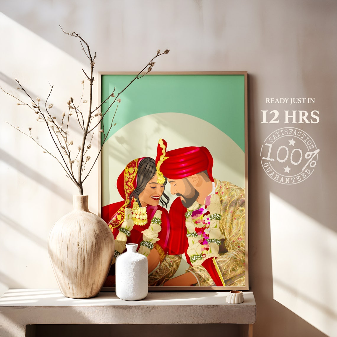 Custom Illustration Faceless Portrait Personalized Gifts Photo Illustration Personalised Portrait Boyfriend Gift Girlfriend Gift