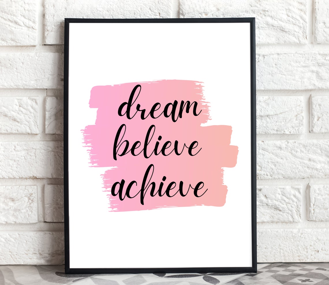 Girl Boss Bold Serif Feminist Chic Empowerment Office Poster - Image 2