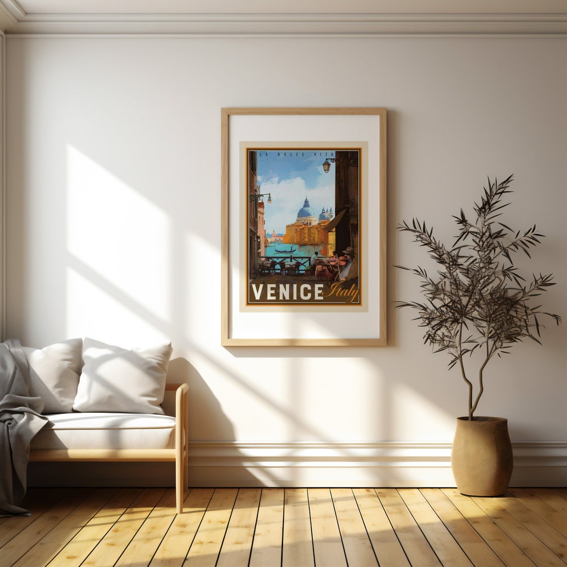 Venice Art Print Venezia Italy Art Print Travel Gift Travel Poster Venice City Print Venice Travel Poster Venice - Image 6
