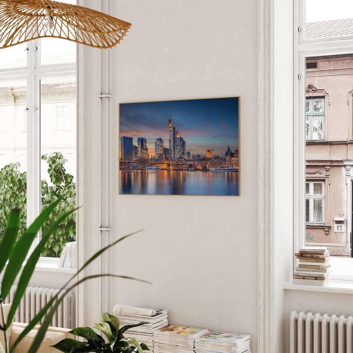 Real Photo Frankfurt Am Main Print Frankfurt Wall Art Frankfurt Poster Frankfurt Photo Frankfurt Poster Print Frankfurt Decor - Image 3