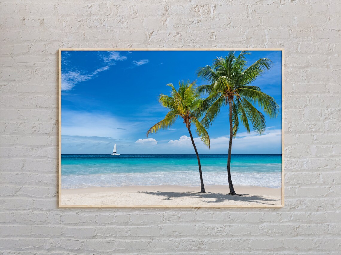 Key West Travel Poster, Florida Wall Decor