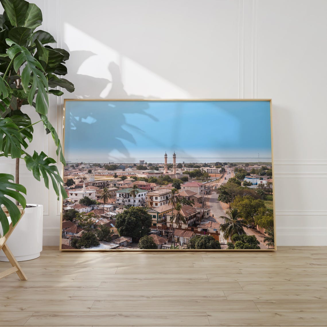 Real Photo The Gambia Print The Gambia Wall Art The Gambia Poster The Gambia Photo The Gambia Poster Print The Gambia Wall Decor - Image 2