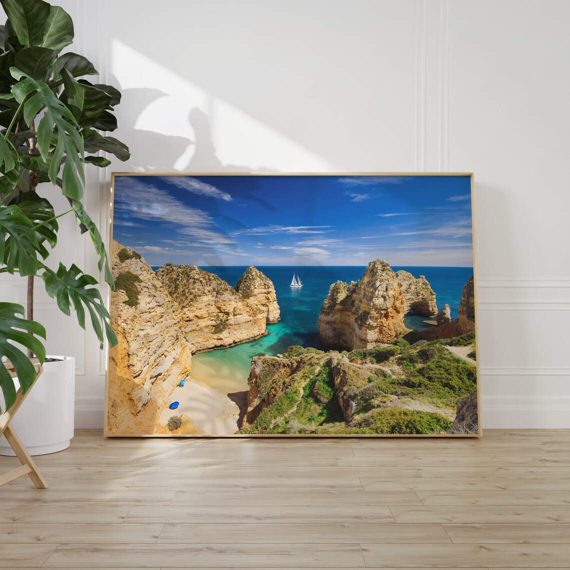 Portugal Lisbon Travel Poster, Real Photo Wall Art - Image 2