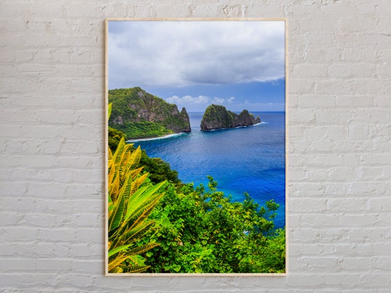 Real Photo Samoa Print Art Poster Decor Oceania