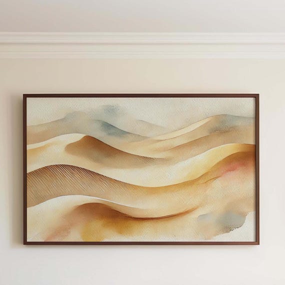 Nature Gift Dunes Wall Art Print Desert Sand Home Decor Family Housewarming Natureinspired Artwork New