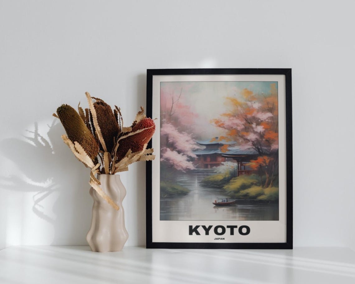 Japan Kyoto Scenic Travel Poster - Image 2