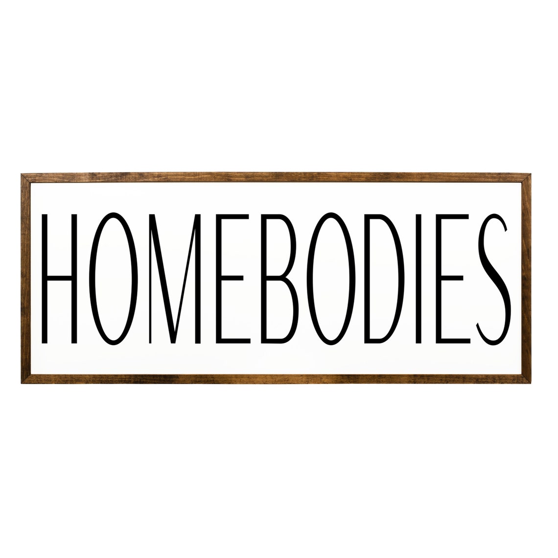 Homebodies Sign Trendy Sign Living Room Wall Art Homebody Club Sign Typography Wall Art Aesthetic Art Sign Minimalist Quote Sign - Image 2