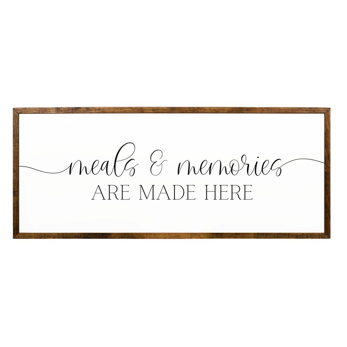 Meals and Memories Are Made Here Farmhouse Wall Art Print - Image 2