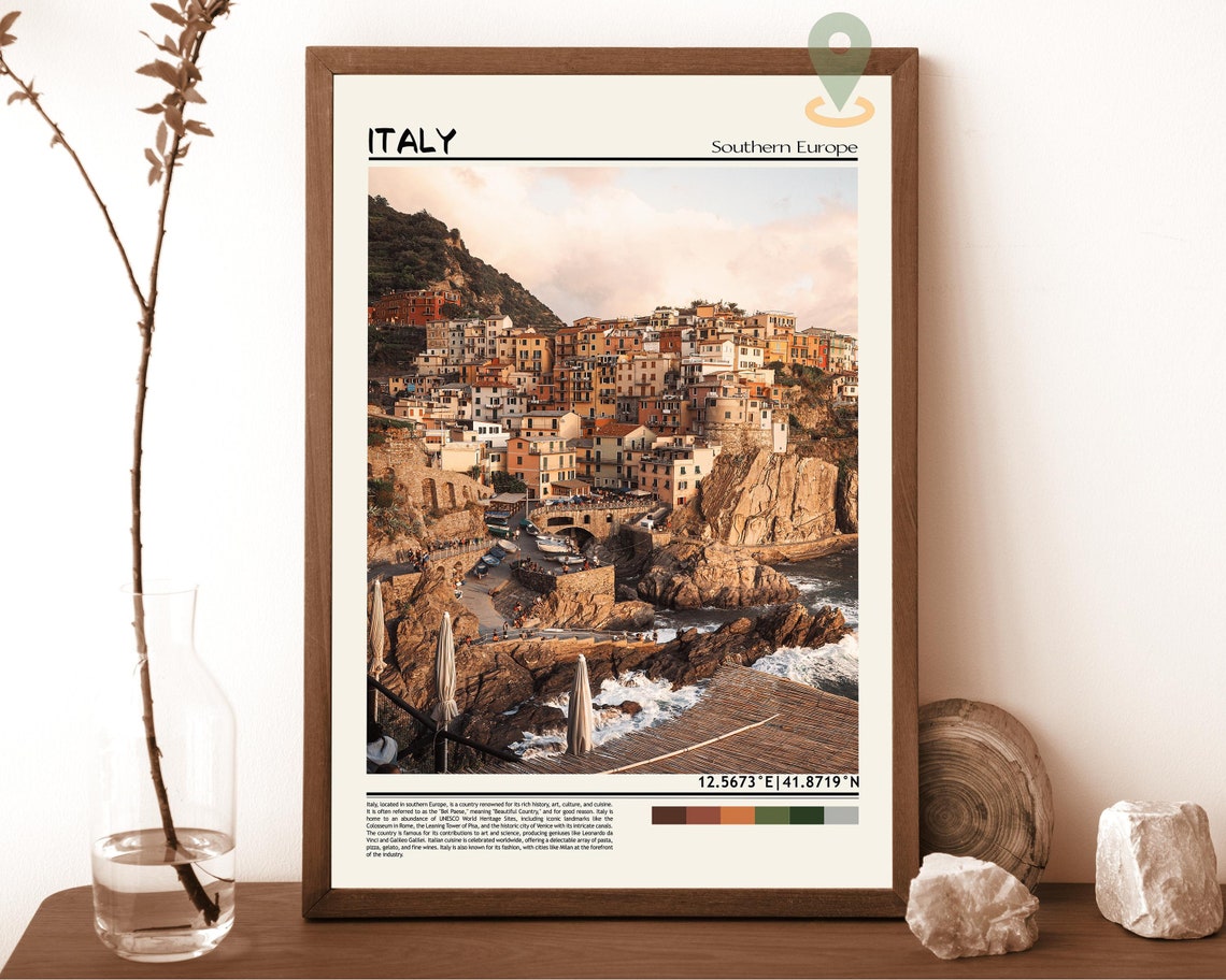 Italy Print Italy Wall Art Italy Poster Italy Photo Italy Poster Print Italy Wall Decor Europe Poster Print Rome Italy Amalfi Poster