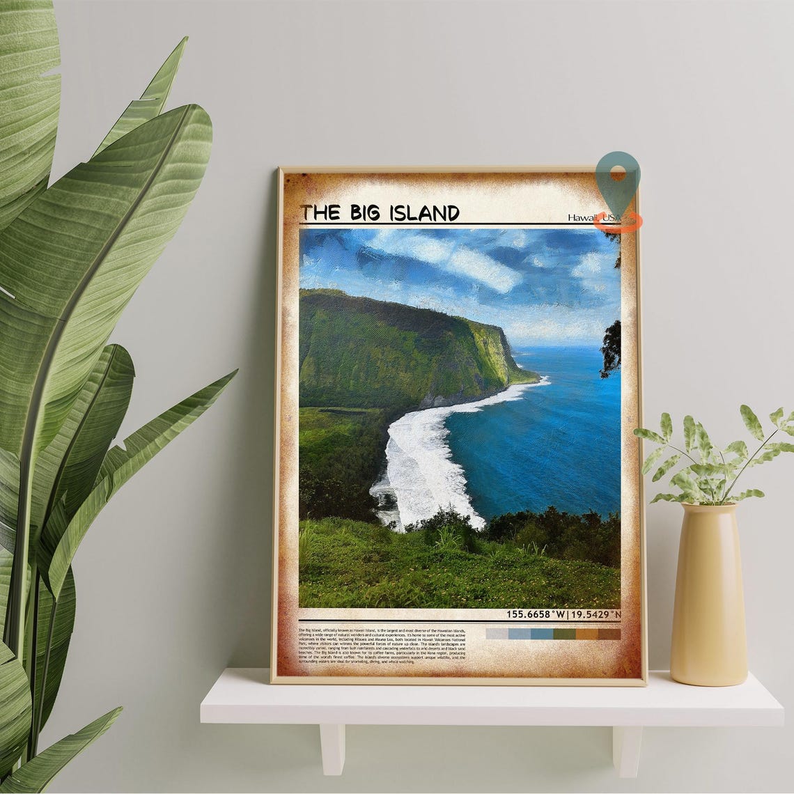 Big Island Print Big Island Wall Art Big Island Poster Big Island Photo Big Island Poster Print Big Island Art Big Island Hawaii - Image 5