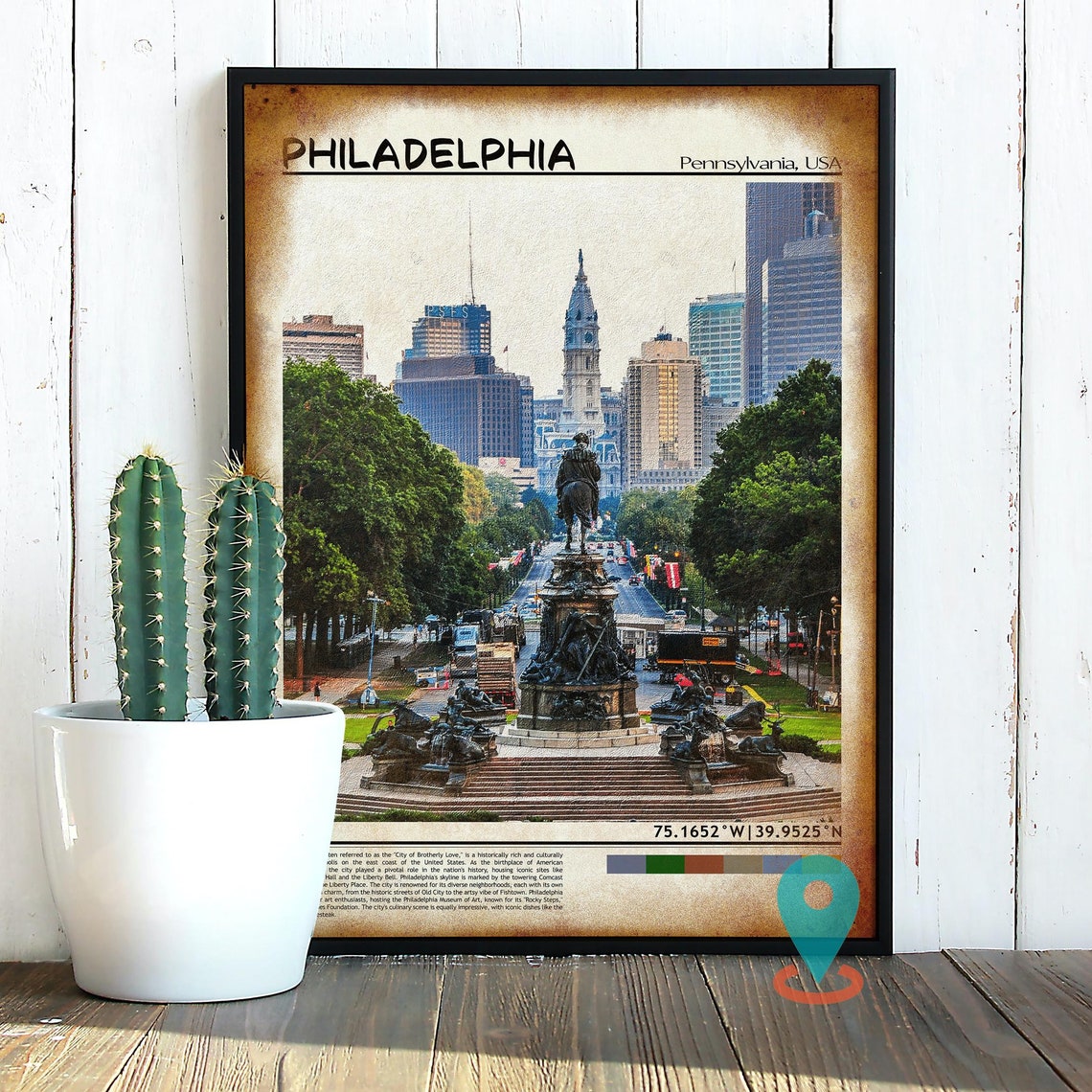 Philadelphia Print Philadelphia Wall Art Philadelphia Poster Philadelphia Photo Philadelphia Poster Print Philadelphia Pennsylvania - Image 2