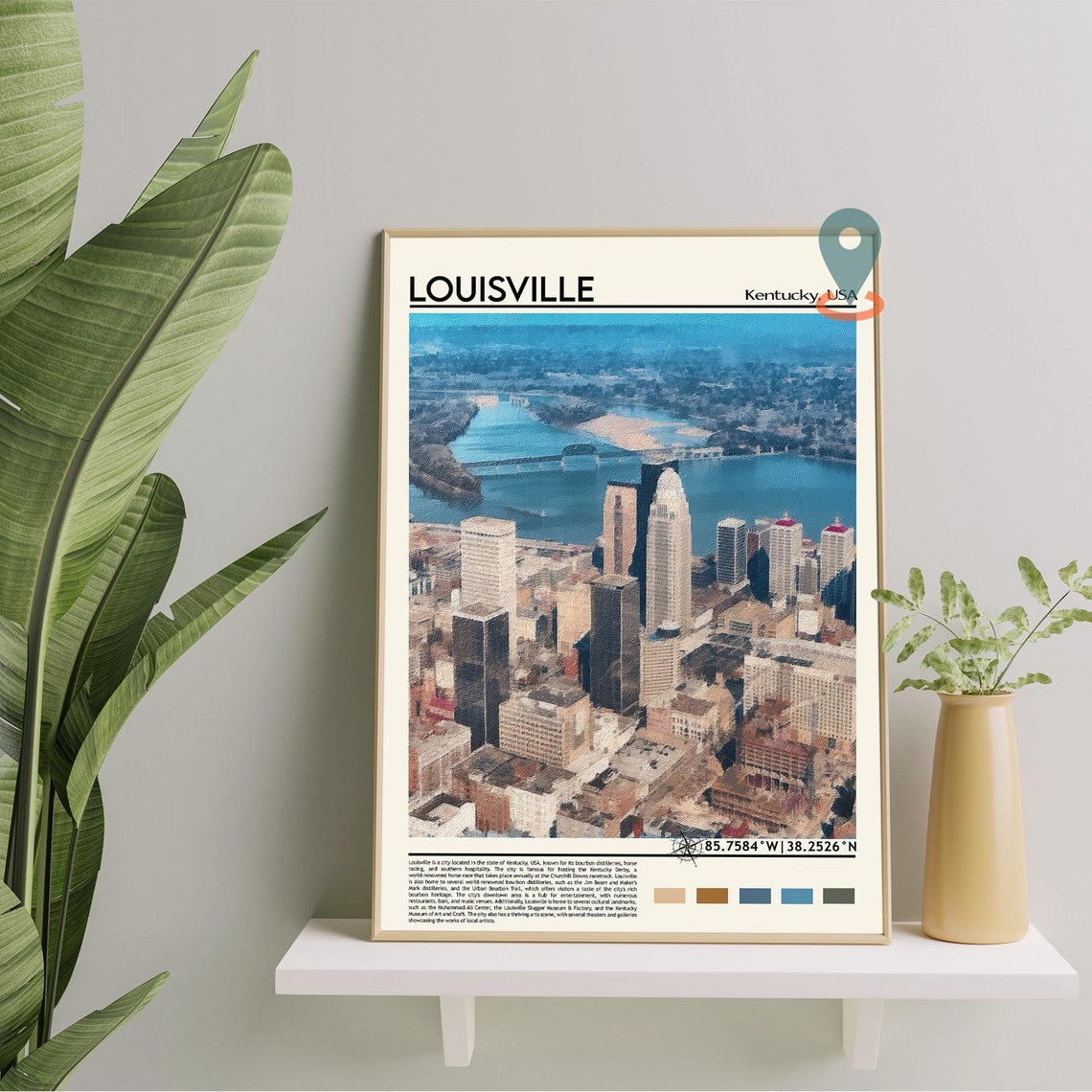 Louisville Print Louisville Poster Louisville Wall Art Louisville Travel Louisville Art Print Louisville Photo Kentucky Art Print - Image 3