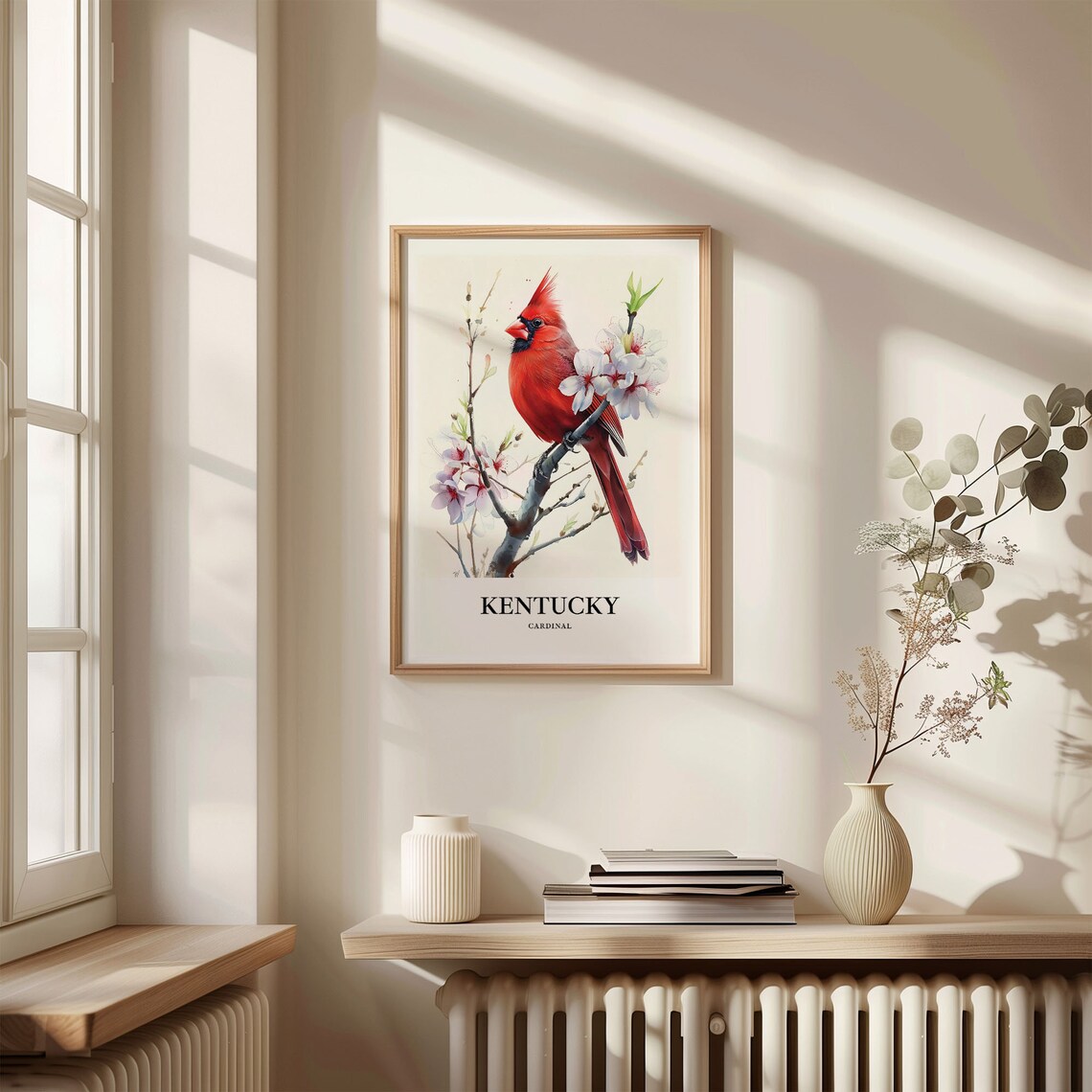 Kentucky State Bird Art Print, Nature Artwork - Image 3
