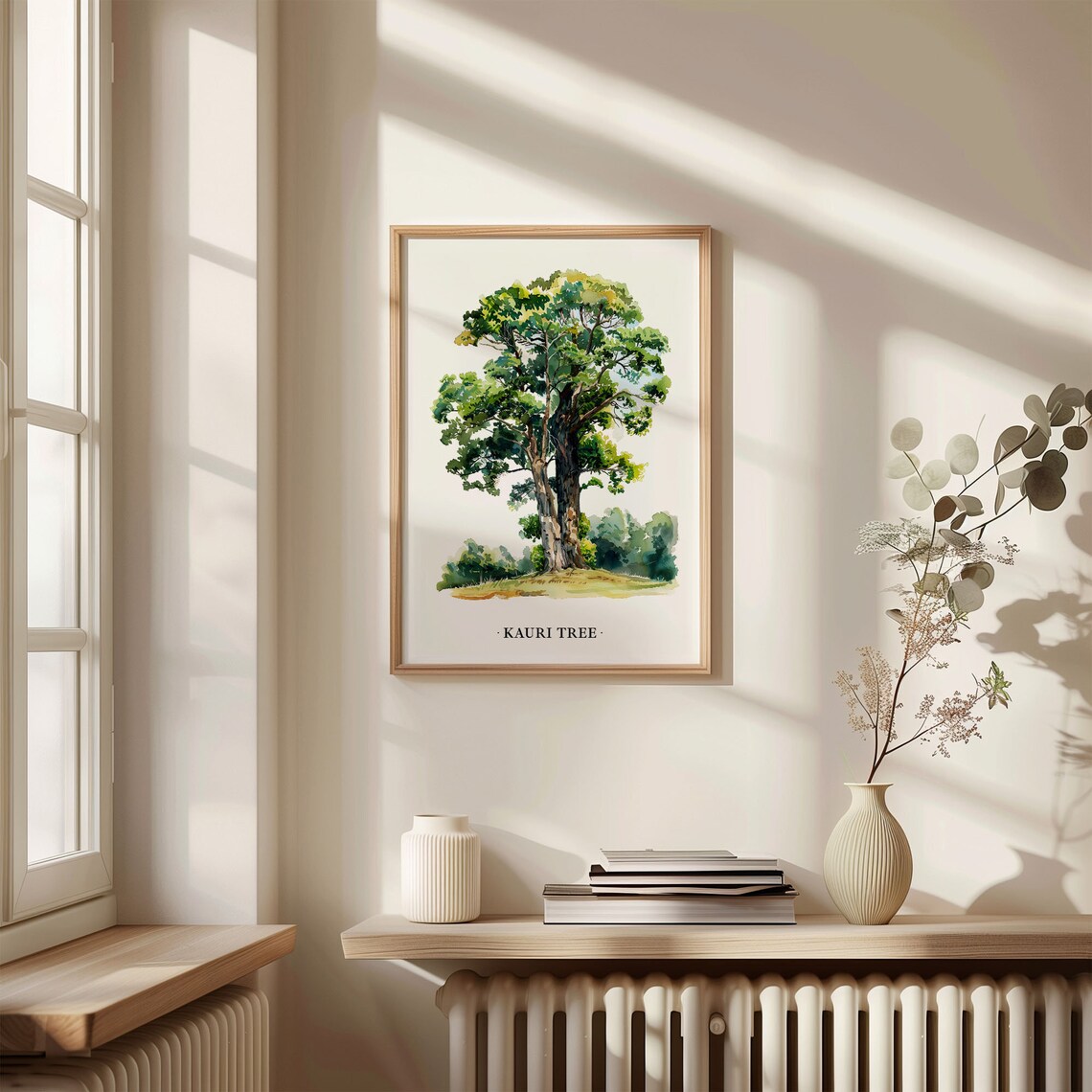 Kauri Tree Art Print, New Zealand Nature Decor - Image 3