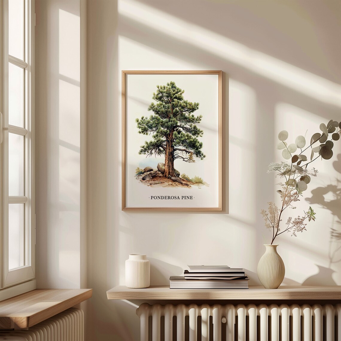 Ponderosa Pine Tree Art Print, Nature Decor - Image 3
