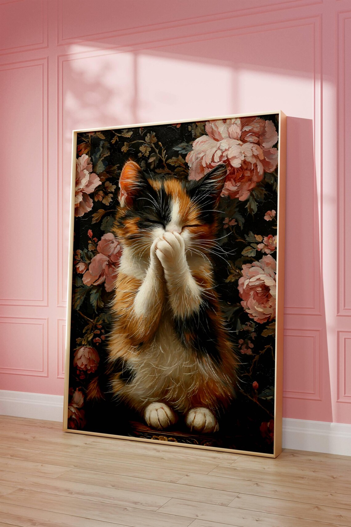 Funny Cat Bathroom Toilet Humor Art Print, Cat Lover Gift - Image 7