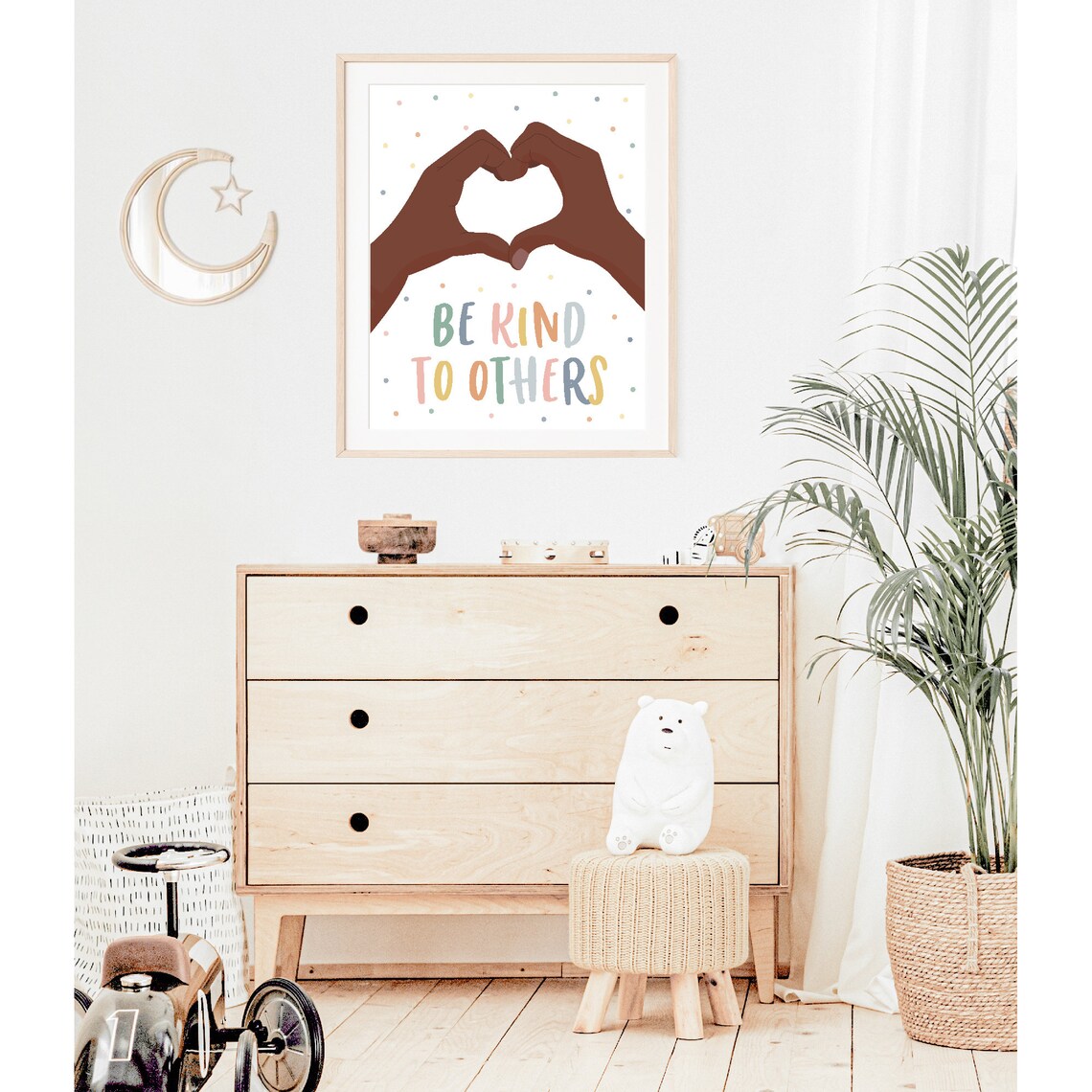 Be Kind To Others, Motivational Equality Poster - Image 2