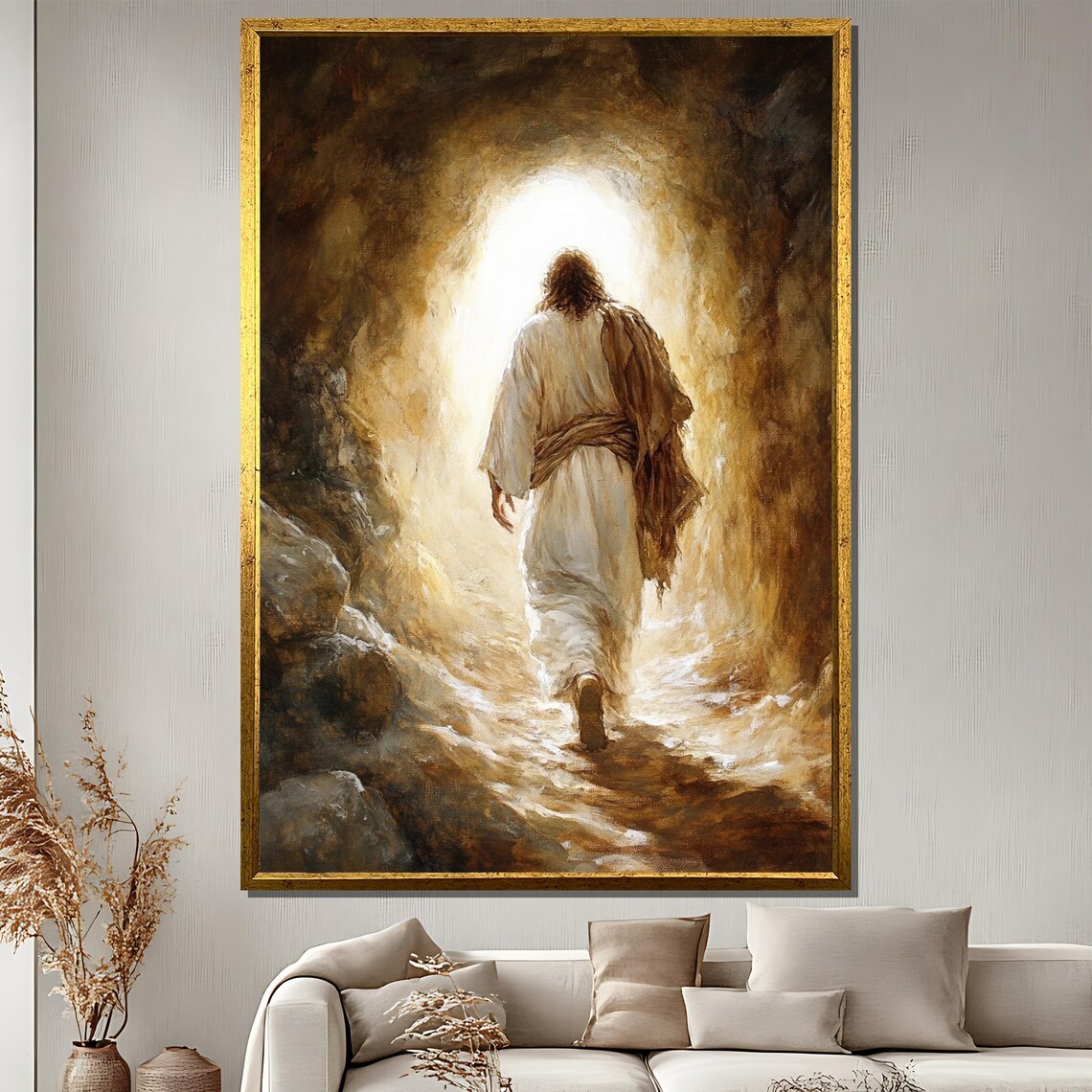 Jesus Resurrection Painting, He Is Risen