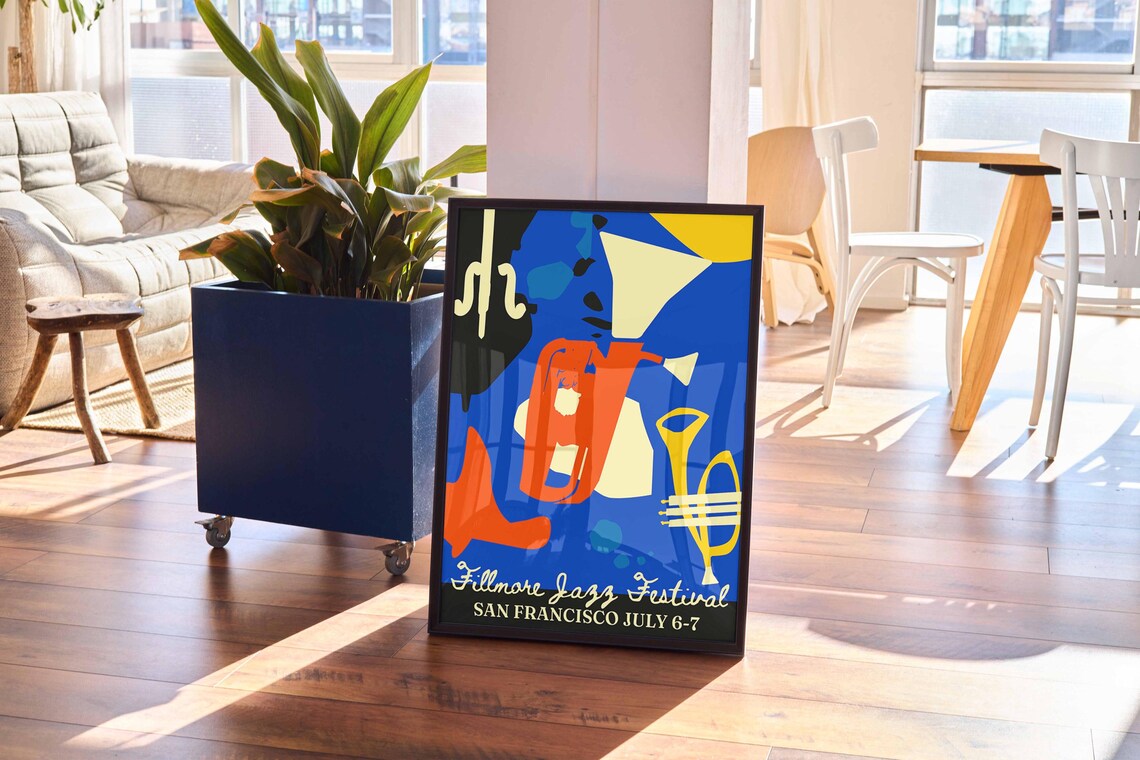 Fillmore Jazz Festival Poster, San Francisco Jazz - Image 4