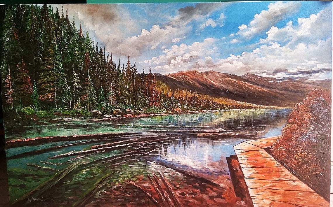 Beautiful Nature Landscape Painting - Image 3