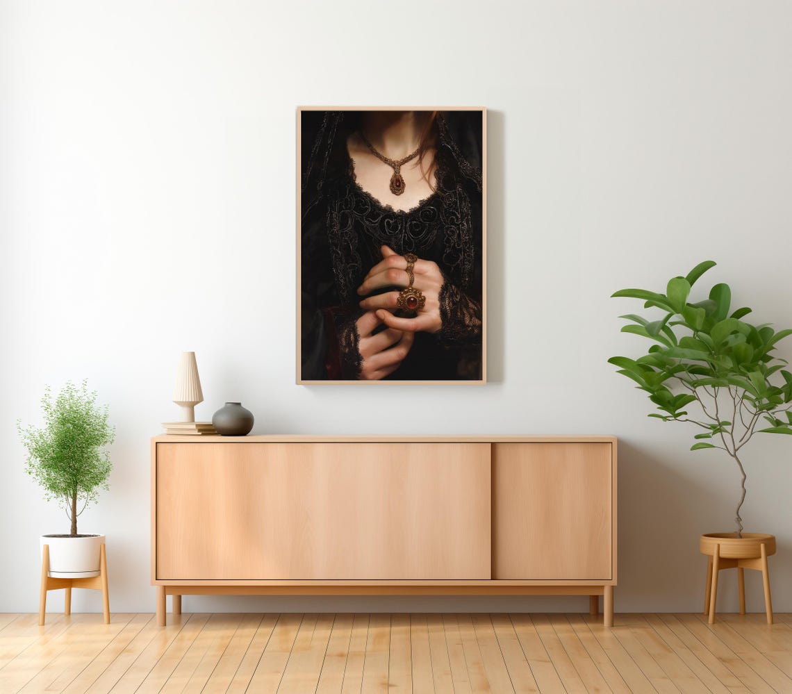 Moody Victorian Print Vintage Art Dark Academia Prints - Image 2