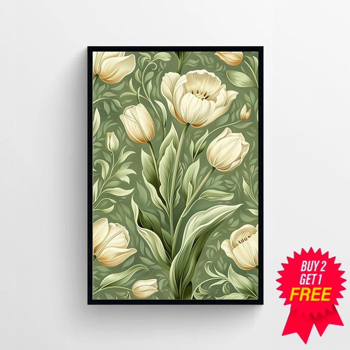 Pimpernel Kitchen Prints Exhibition Poster Textile Wall Art Art Nouveau Print Large Wall Art - Image 4