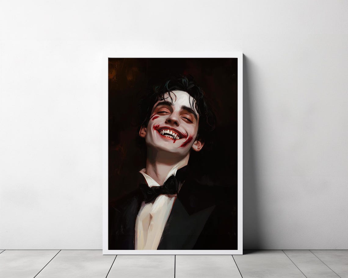 The Vampire Vintage Print Home Decor Dark Academia Dark Art Occult Poster Gothic Home Decor Wiccan Art Witchcraft - Image 3