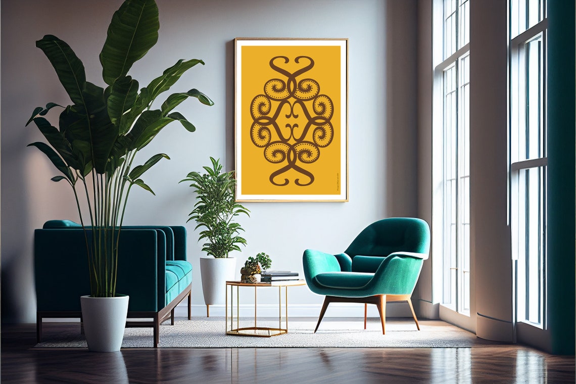Decorative Wall Art Authentic Poster Wall Decor Jpg Modern Print Instant Designed For Home - Image 2