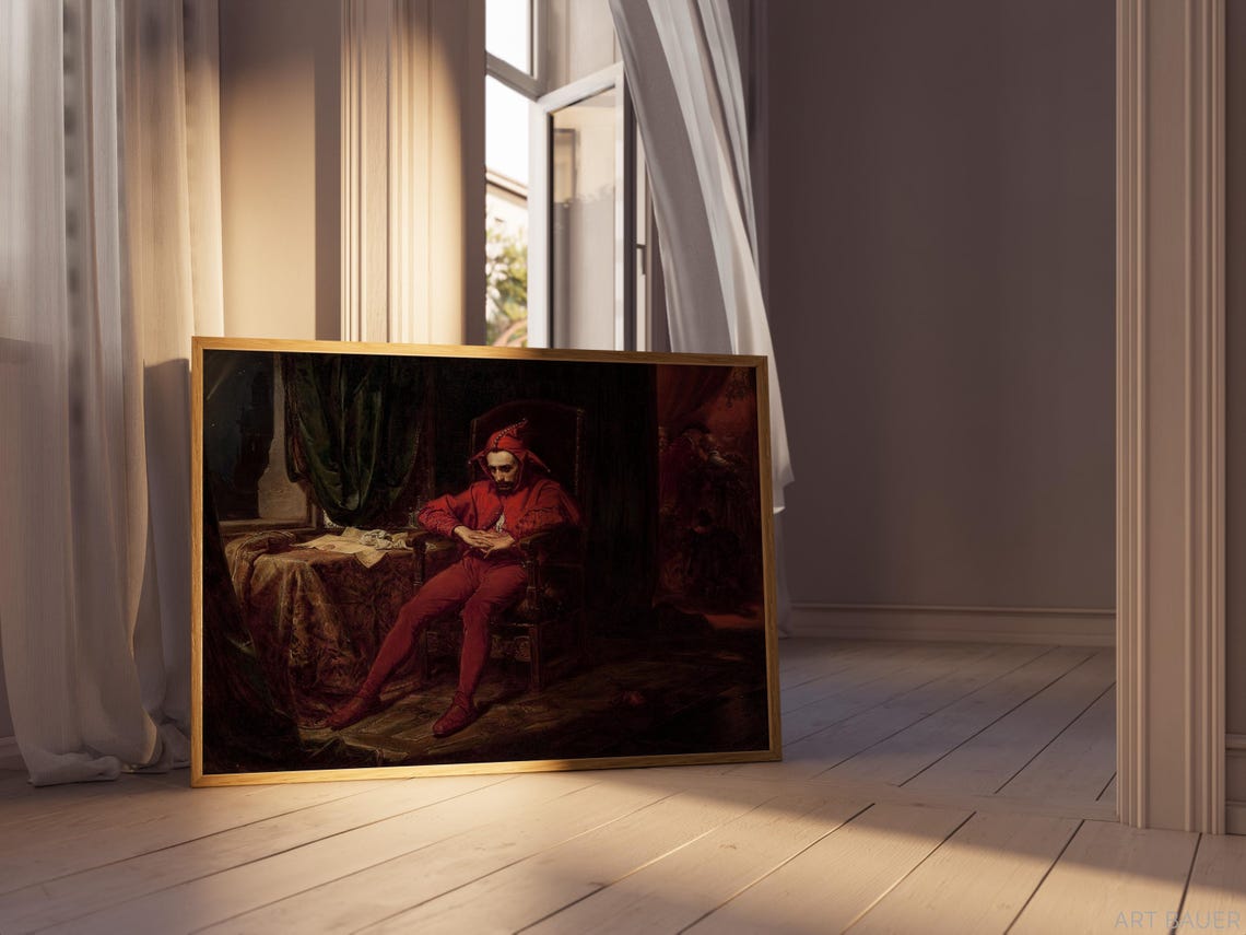 Stanczyk Jan Matejko 1862 Polish Masterpiece Famous Artwork Polish Jester Museum Art Poster Print - Image 5