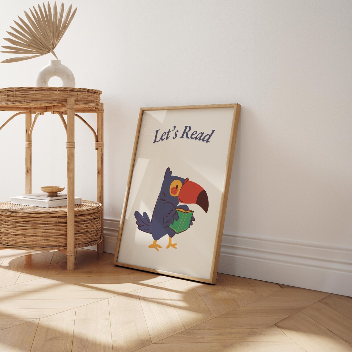 Kids Reading Poster, Retro Toddler Classroom Decor - Image 5