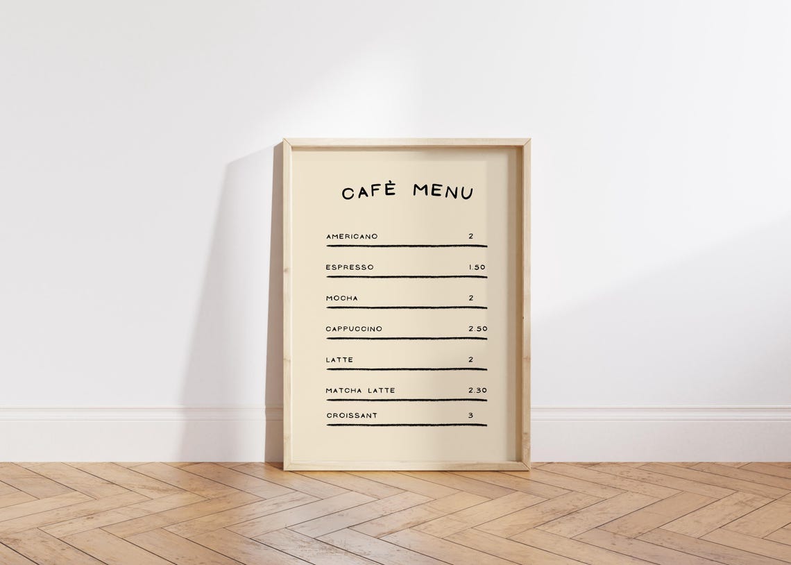 Coffee Station - Modern Travel Poster - Image 4