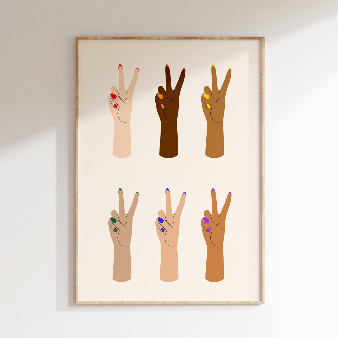 Diversity LGBTQIA Acceptance Kindness Peace Minimalist