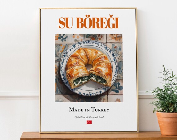 Su Brei Traditional Turkish Food Dining Room Poster