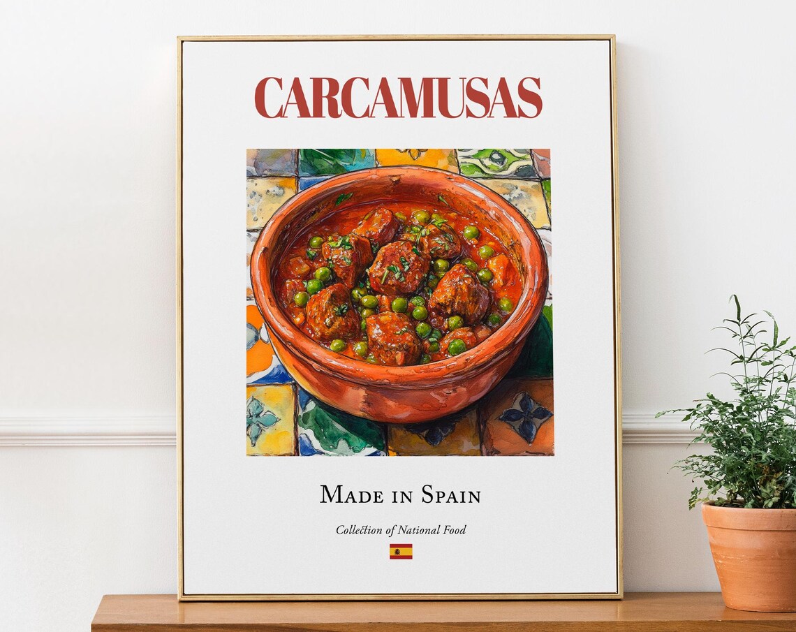 Carcamusas Traditional Spanish Food Dining Room Decor