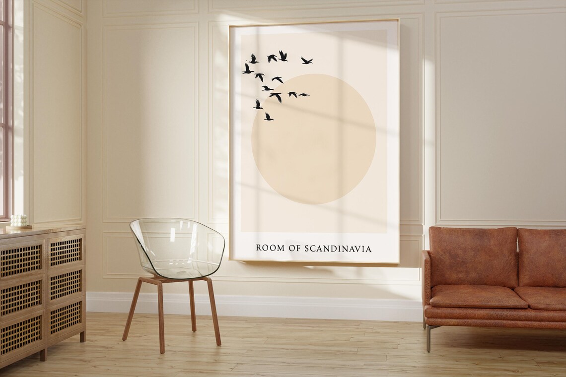 Japandi Wall Art, Minimalist Japanese Art Print - Image 2